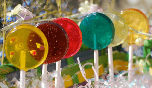 Colored candies