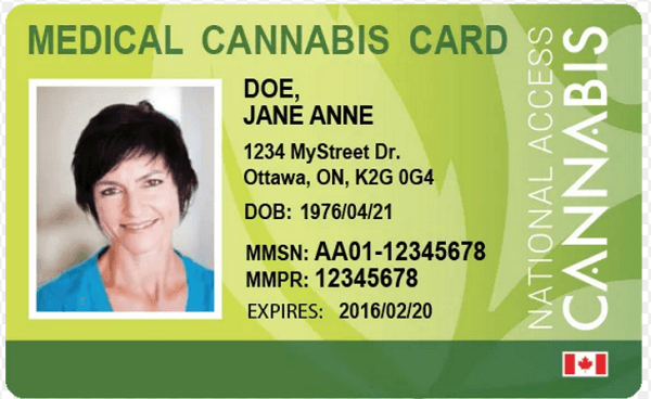 Medical marijuana card