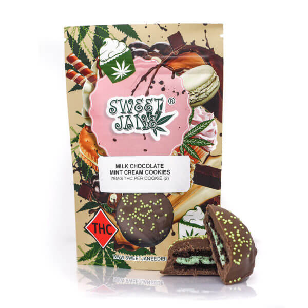 Sweet Jane - Milk Chocolate Mint Cream Cookies