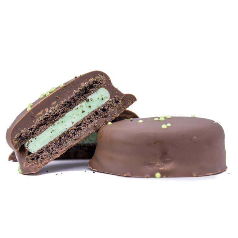 Sweet Jane - Dark Chocolate Mint Cream Cookies