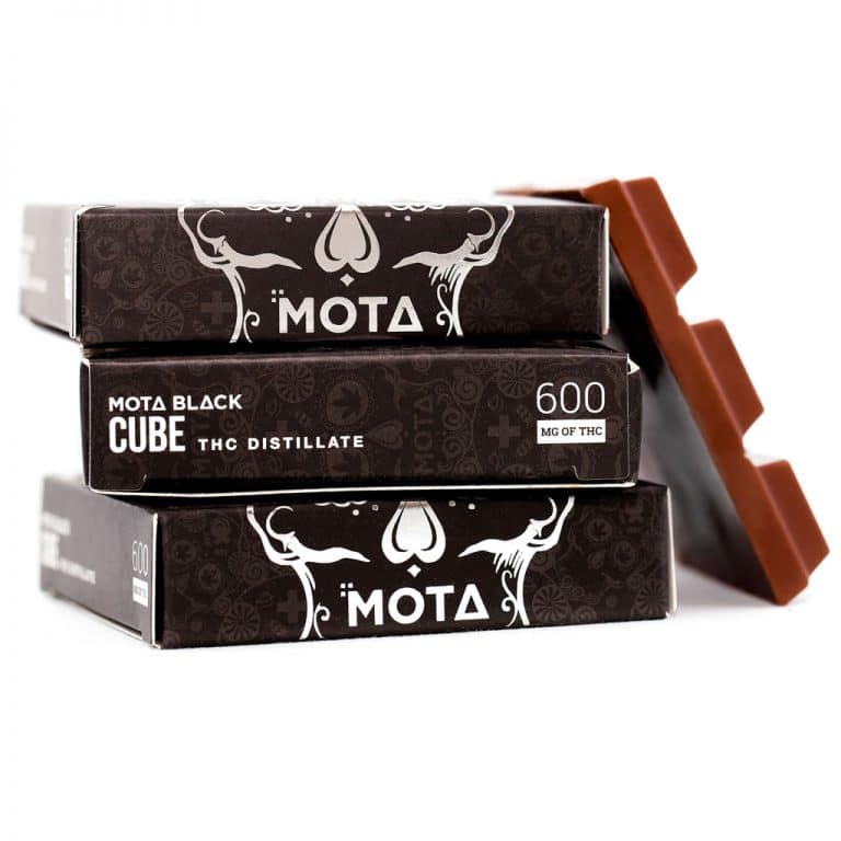 MOTA - Milk Chocolate Cube BLACK