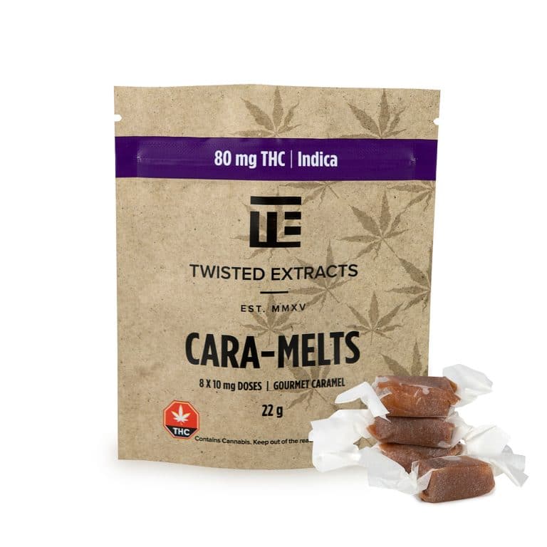 Twisted Extracts - Cara-Melts - THC Indica