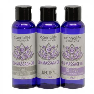 CBD Products like massage oil for Moms