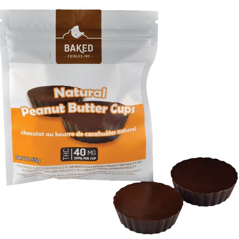 Baked Edibles - Peanut Butter Cups