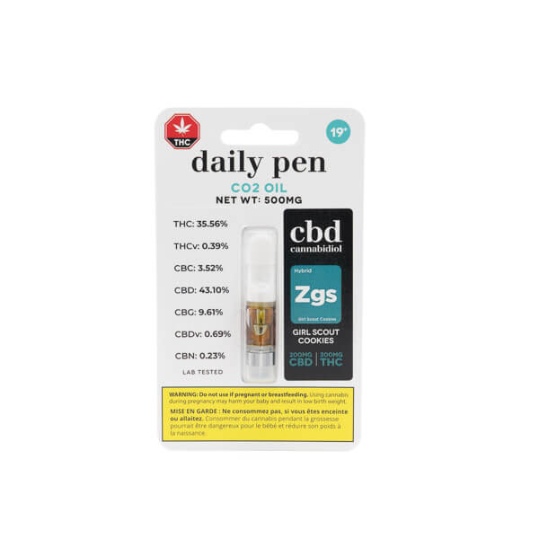 Daily - REFILL Cartridge - Girl Scout Cookies CBD 1:1