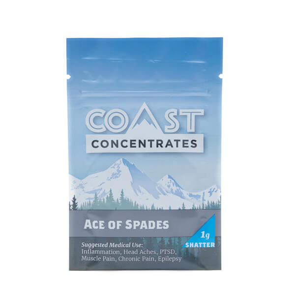 Coast Concentrates - Shatter - Ace of Spades