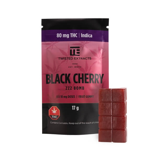 Twisted Extracts - Black Cherry - THC Indica