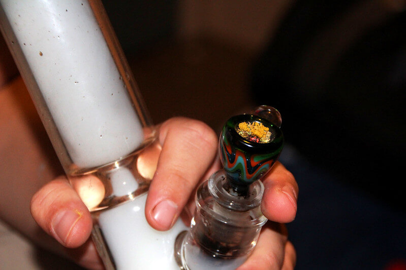 Smoking Hash In A Bong