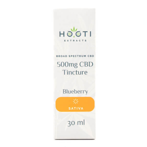Hooti 500Mg Cbd Sativa Tincture Blueberry 2