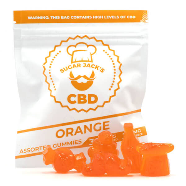 CBD Assorted Orange Gummies