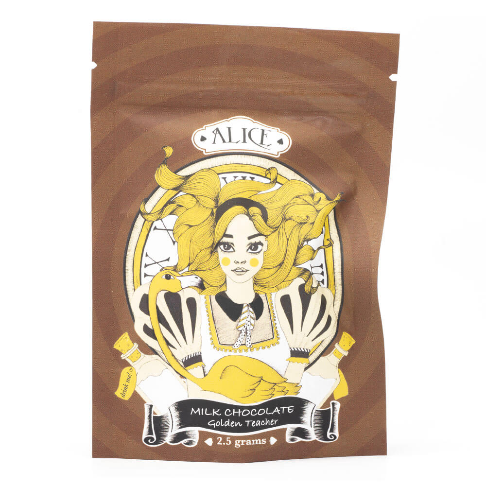 Alice Milk Chocolate 2.5g Mushroom Bunnies 1 Alice Milk Chocolate 2.5g Mushroom Bunnies