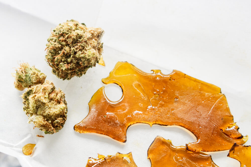 shatter vs weed