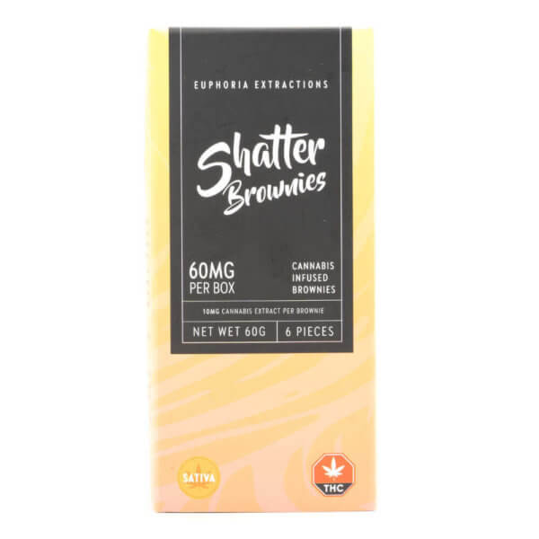 Sativa 60mg Shatter Brownies