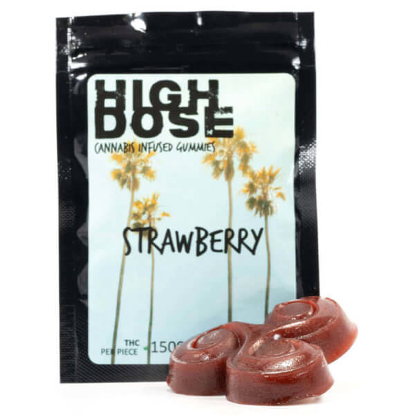 Highdose 1500Mg Gummie Strawberry