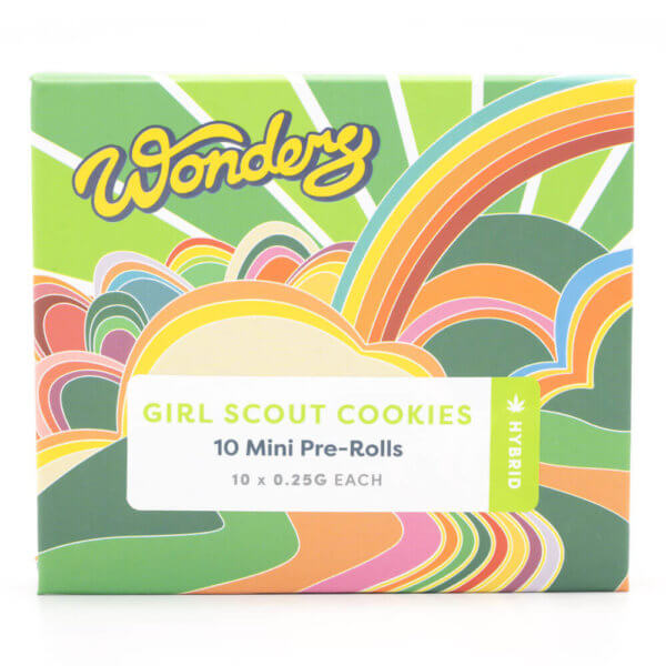 Wonders Mini Pre Rolls Hybrid Girl Scout Cookies