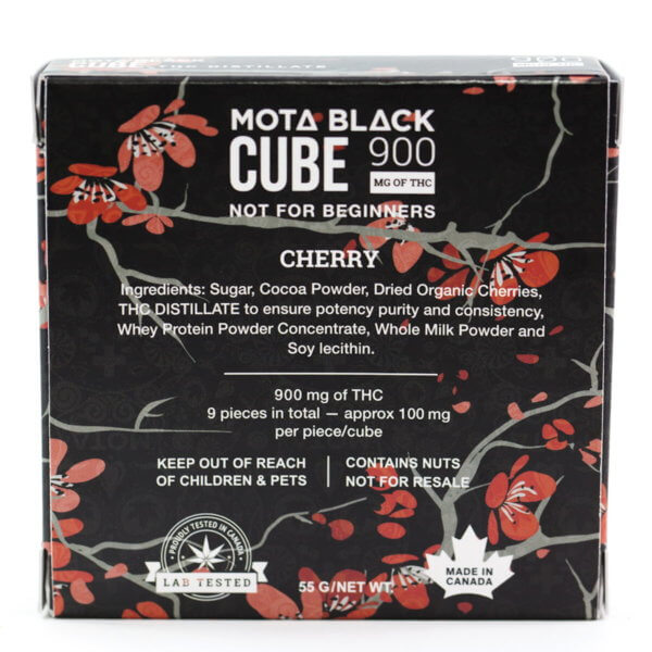 Mota Cherry 900Mg Black Cube 1
