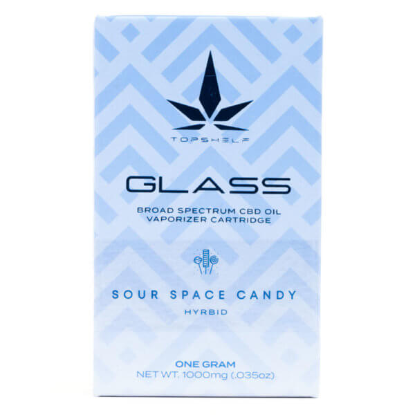 Sour Space Candy CBD Glass Cartridge