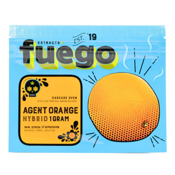 Fuego Agent Orange Shatter 1