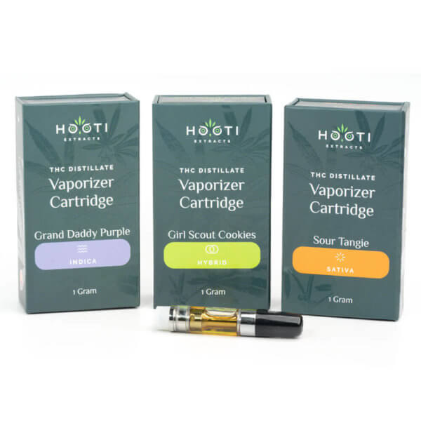 Hooti Extracts THC cartridges