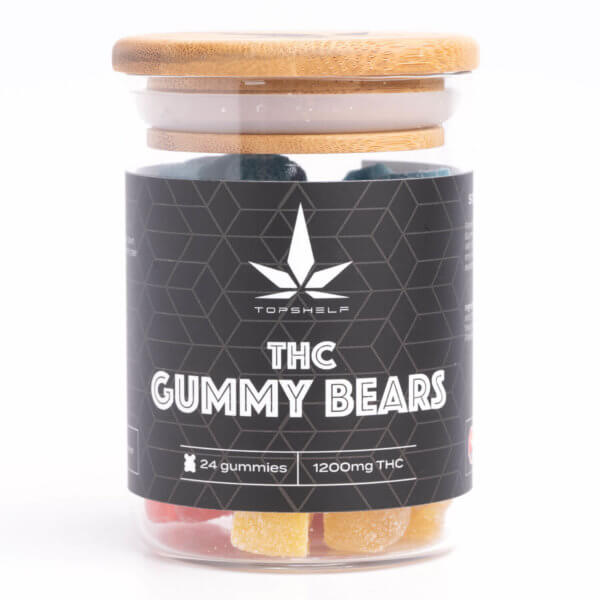 1200mg THC Sour Gummy Bears