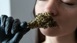 can smelling weed get you high