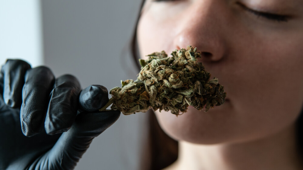 can smelling weed get you high