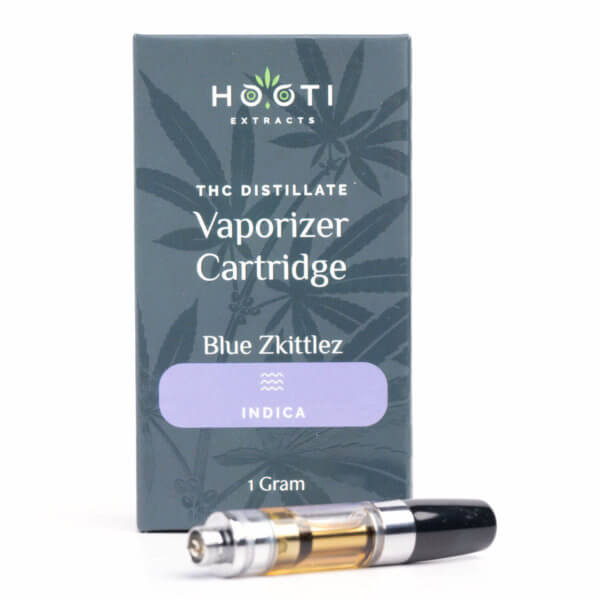 Blue Zkittlez THC Distillate Cartridge