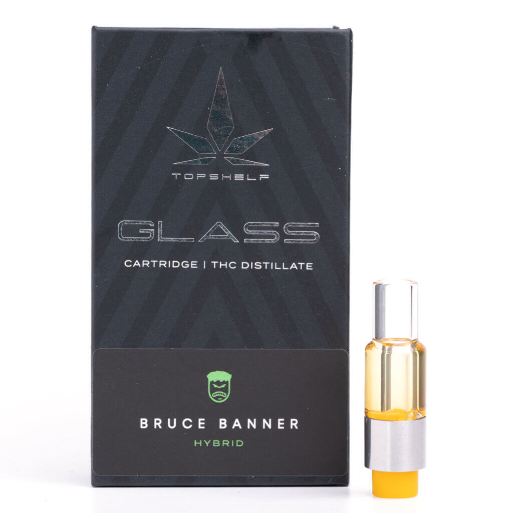 Top Shelf .5ml THC Glass Vape Cartridges Cannabismo