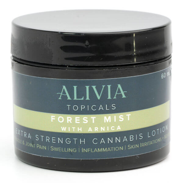 Aliviatopicals Cannabis Lotion Forest Mist
