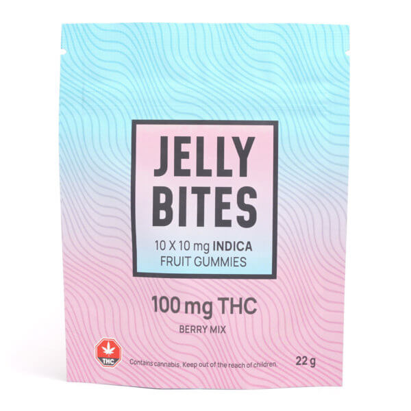 Jellybites Berry Mix Indica 100Mg Thc