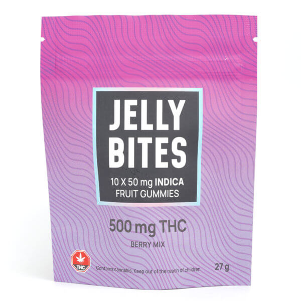 Jellybites Berry Mix Indica 500Mg Thc