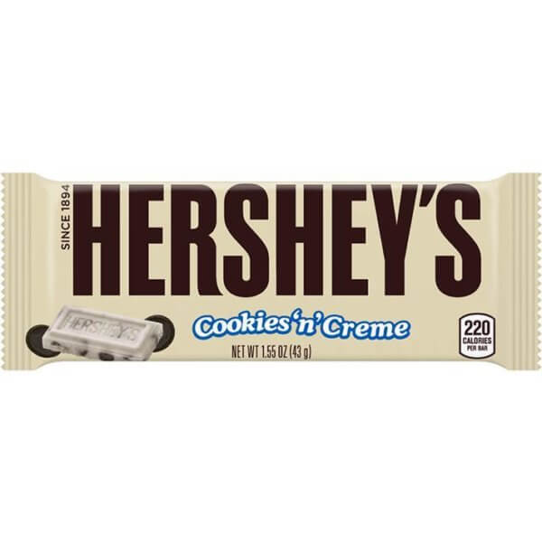 Hersheys Cookies N Cream Bar