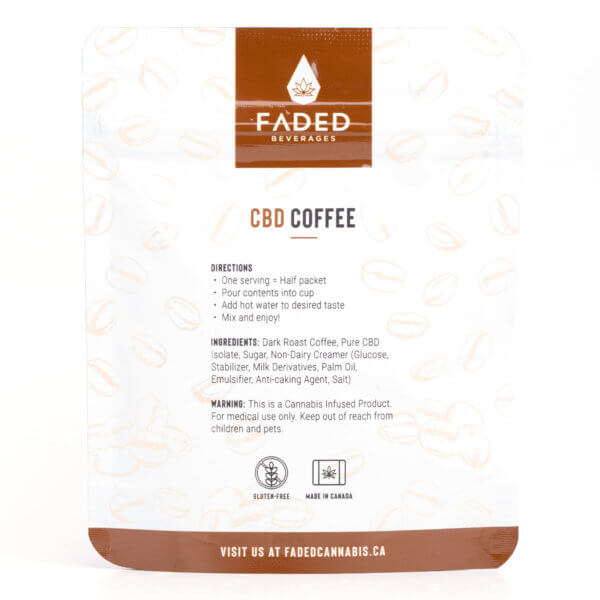 Fadedbeverages Cbd Coffee Mix 100Mg Cbd 2