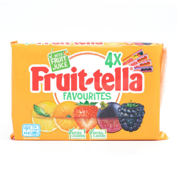 Fruit Tella Favourites 4 Pack