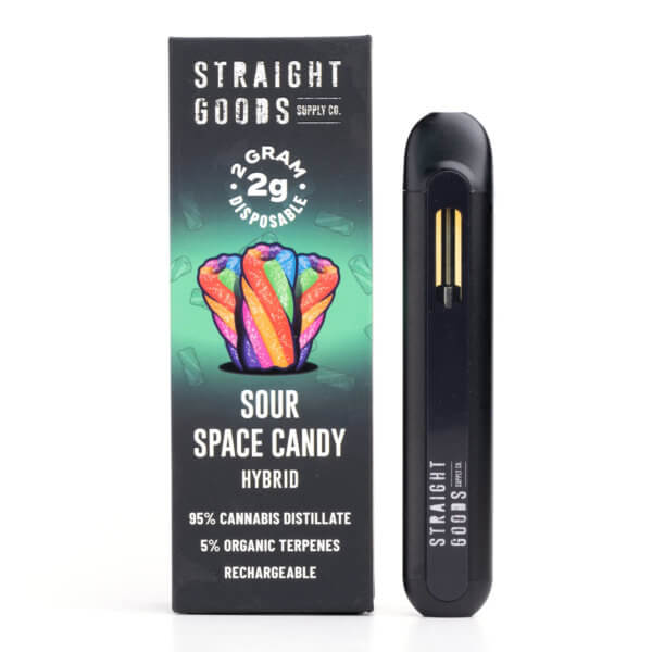 Straightgoods 2Gram Disposable Vape Pen Sour Space Candy