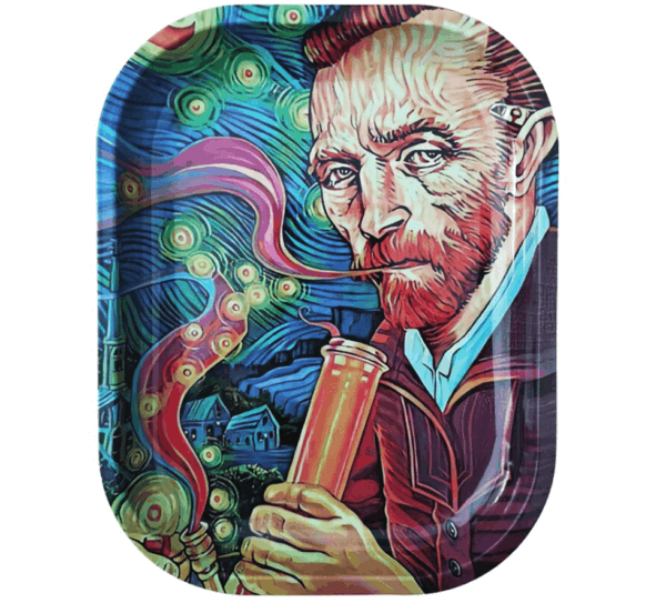Vincent Can Gogh Rolling Tray