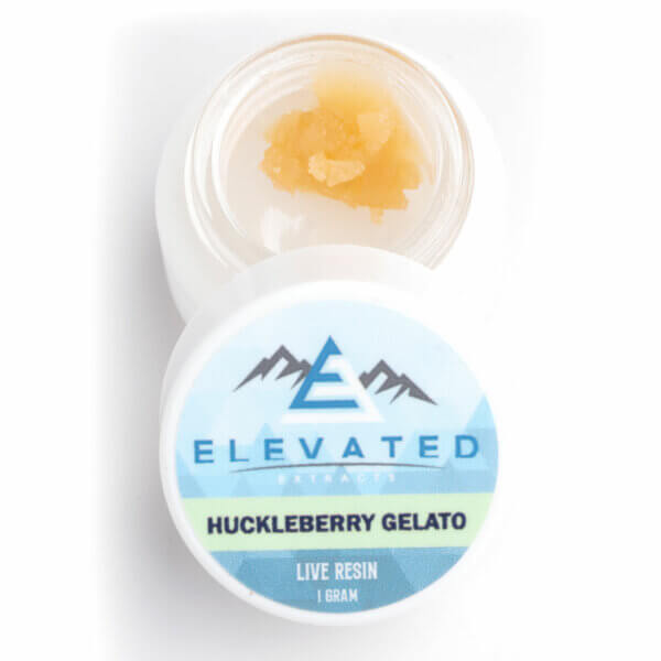 Elevated Extracts Live Resin - Huckleberry Gelato