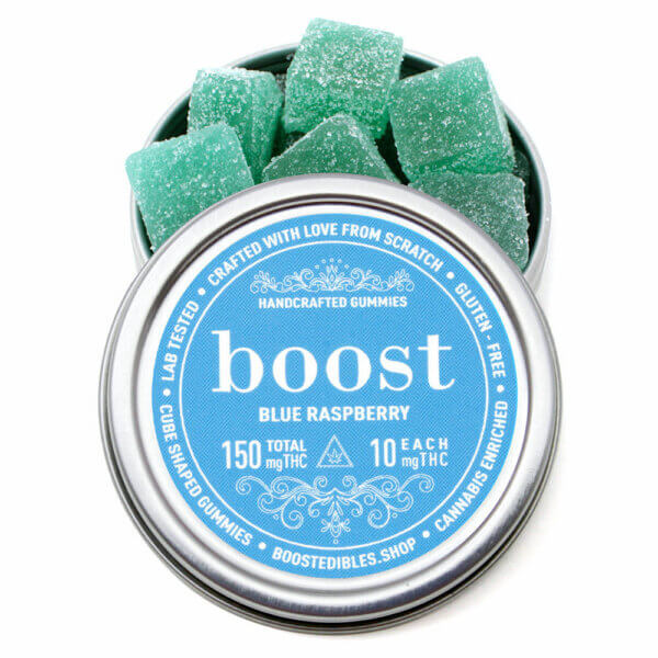 Boost-Blue-Raspberry-Gummies-150MG-THC