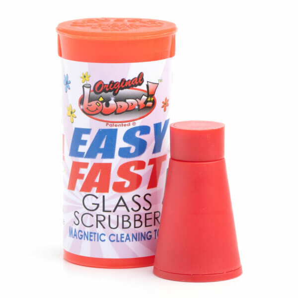 Buddy-Magnetic-Glass-Scrubber-Red