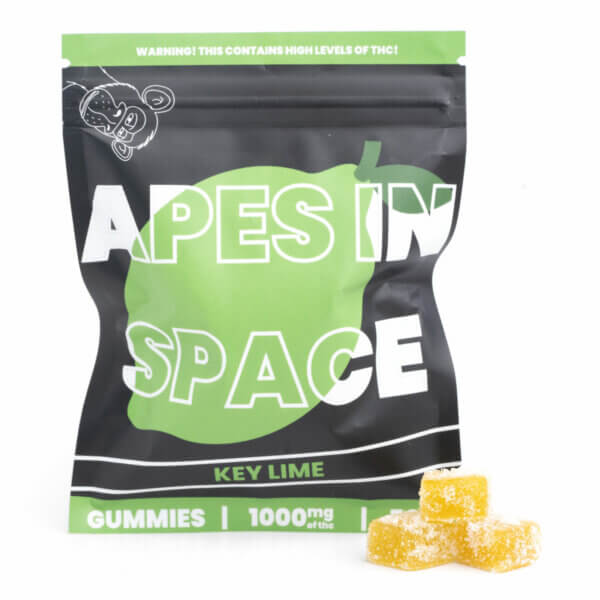 Apesinspace 1000Mg Gummies Key Lime 1