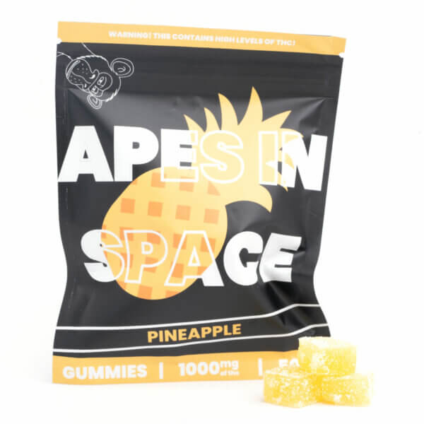 Apesinspace 1000Mg Gummies Pineapple 1