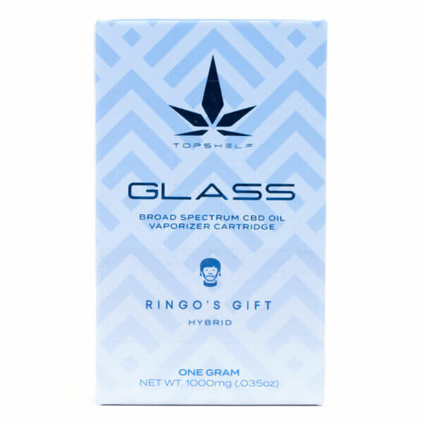Topshelf Glass Cbd Cartridge Ringos Gift