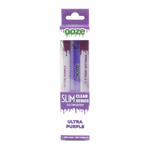 Ooze-Slim-Clear-Series-Flex-Temp-Battery-Ultra-Purple