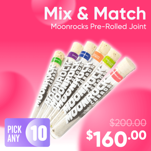 Moonrocks Pre-Rolled Joint Mix and Match