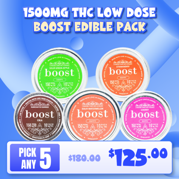 Boost Edible Bundle Pack