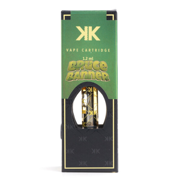1.2g THC Vape Cartridges - Bruce Banner - Kush Kraft