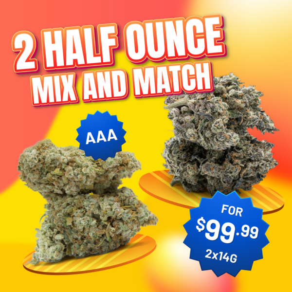 2 Half Ounce Flower Mix & Match