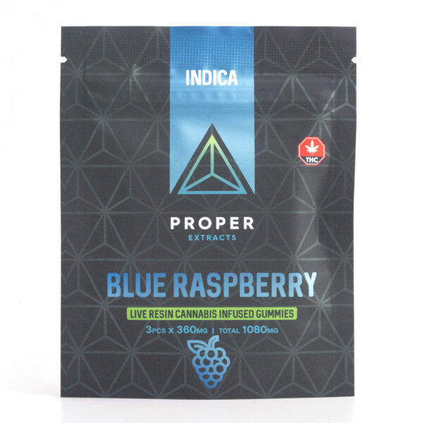 Proper-Extracts-1080mg_Live_Resin_Infused_Gummies-Blue_Raspberry
