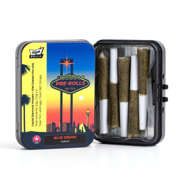 5 pack infused pre-rolls - high rollas