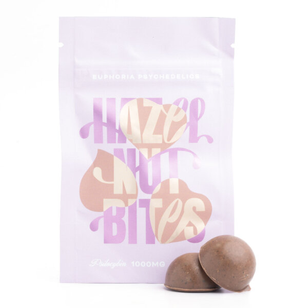 1g Hazelnut Chocolate Bites - Euphoria Psychedelics